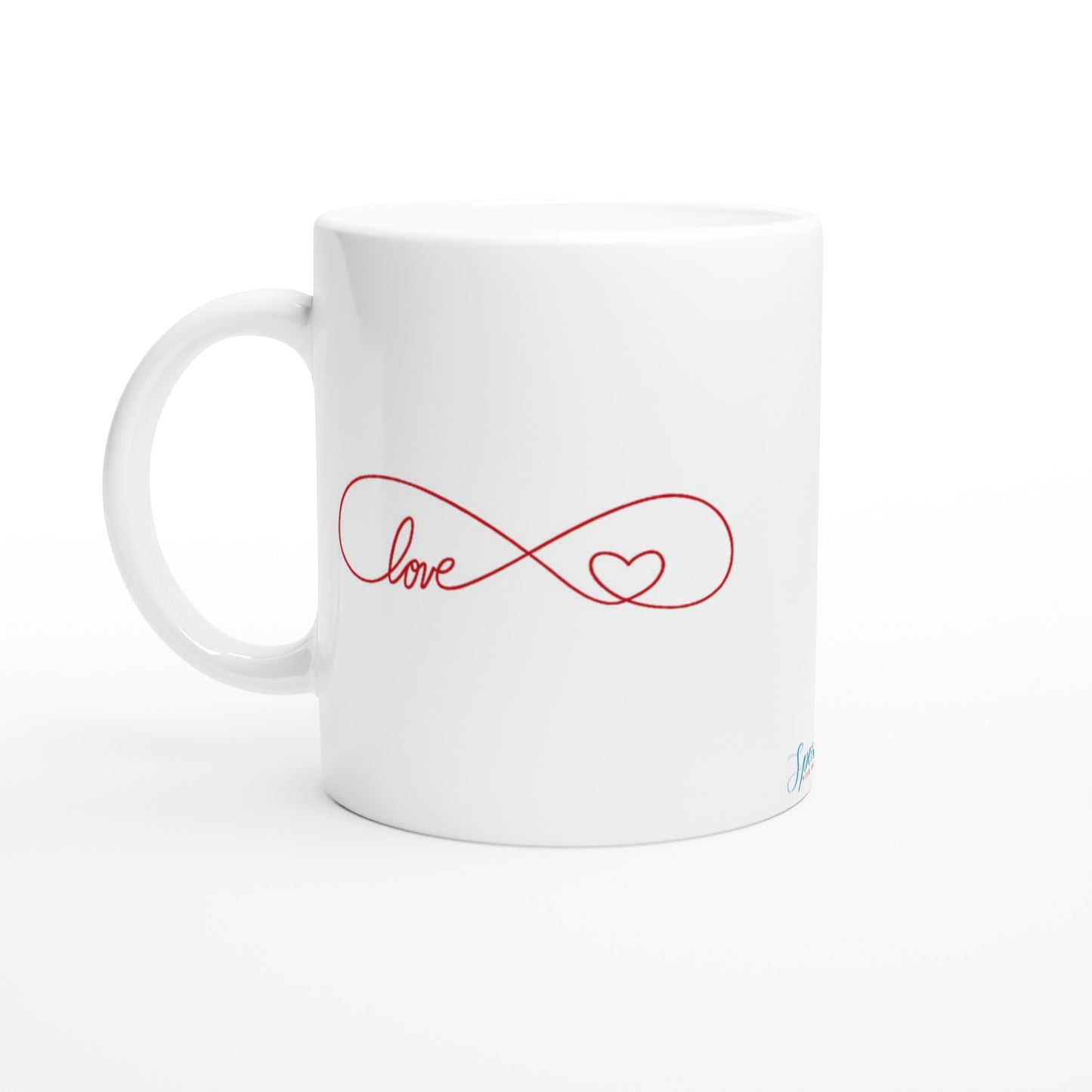 "Infinite Love" Customizable Photo 11 oz. Mug front
